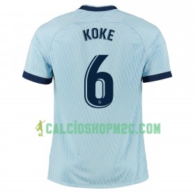 Atlético Madrid KOKE 6 Maglia Terza 2019/2020 Manica Corta